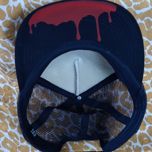 Horror black snapback hat - Picture 4 of 5